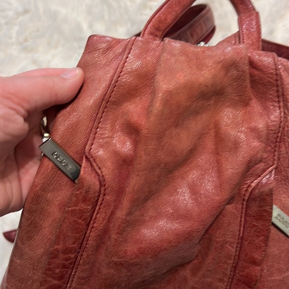 VTG 90’S HOBO BACKPACK LEATHER - Picture 13 of 16